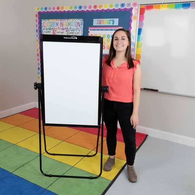 Portable Magnetic Dry Erase Easel 35