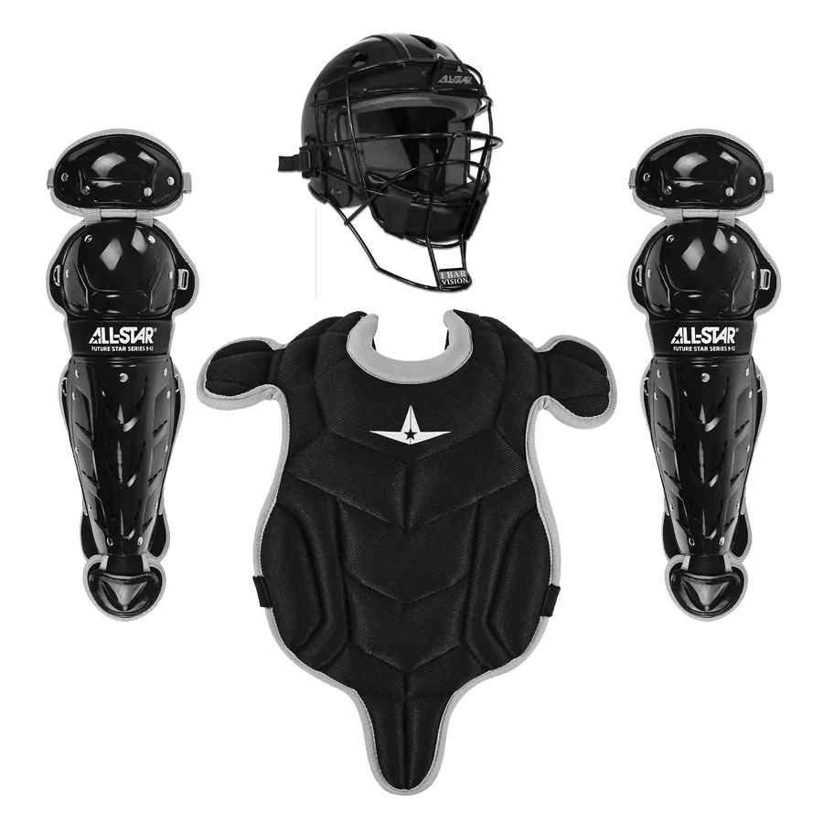 All Star Future Star Series T-Ball Catchers Kit - Youth Baseball Gear for Kids, Complete Set with Glove & Mask - Perfect for Little League Practice & Training