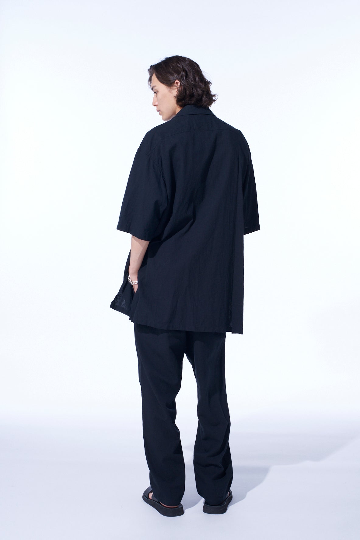Premium Cotton Linen Poplin Oversized Stand Collar Shirt for Women - Comfortable & Stylish Casual Wear for Work, Travel & Everyday Outfits