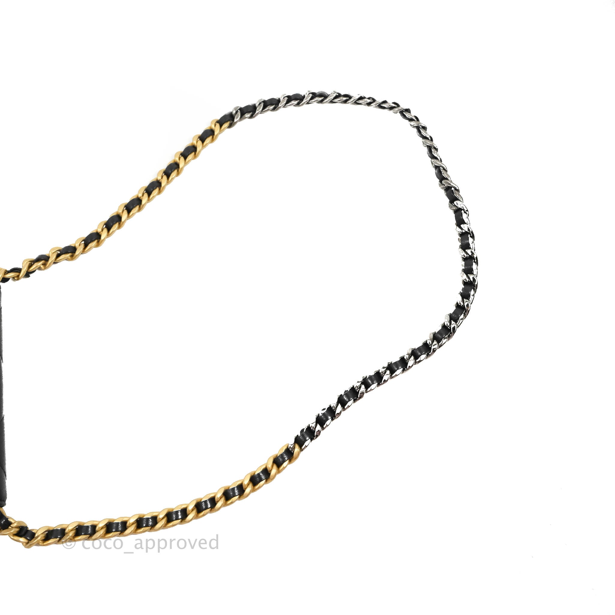 Chanel 19 Mini Clutch with Chain - Black Lambskin Leather Crossbody Bag with Mixed Hardware for Women | Perfect for Evening Parties, Date Nights & Special Occasions