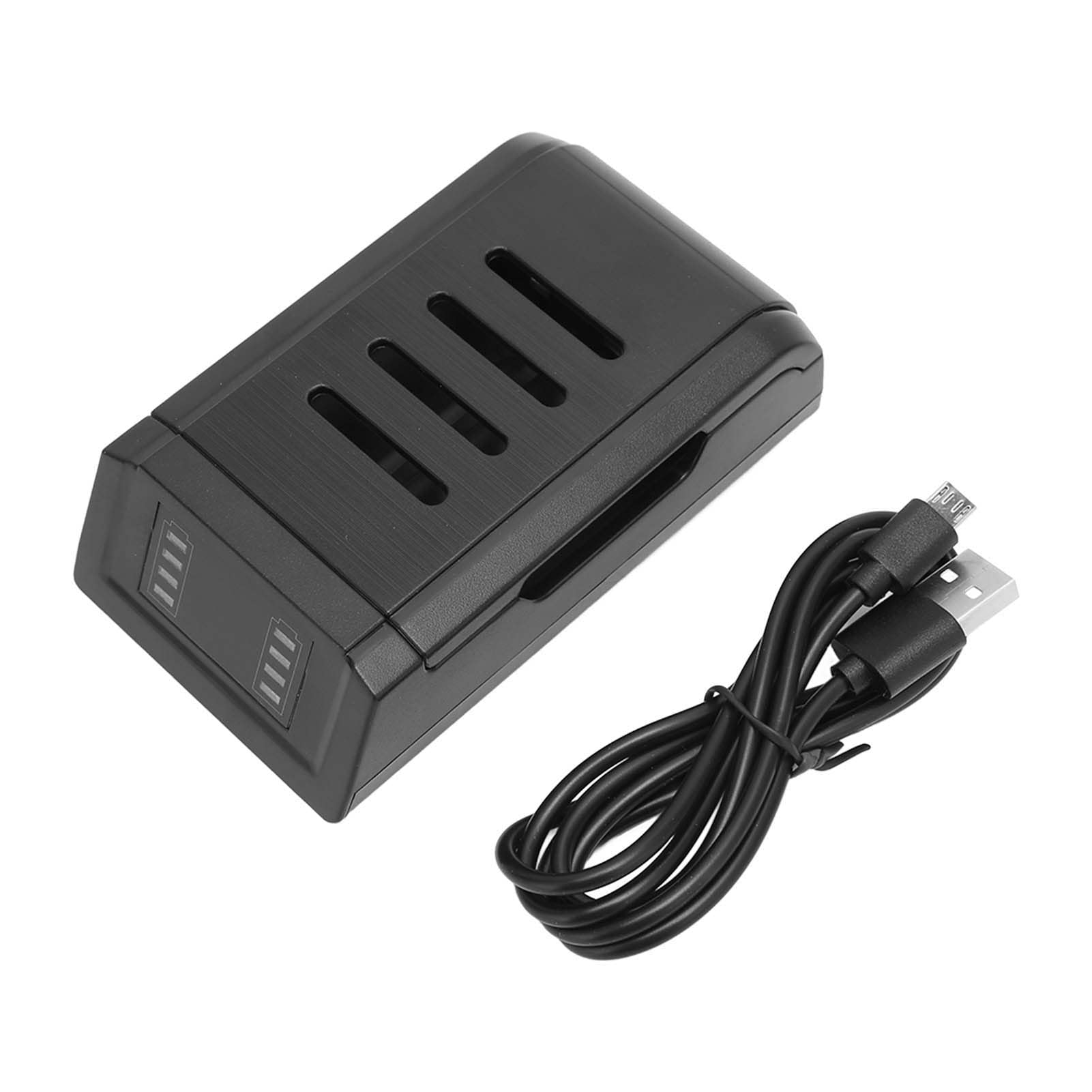 Socobeta Controller Charger Dock - Dual Charging Station with 2 Battery Packs, Protective Cover & LED Indicator for PS5/PS4/Xbox Controllers - Perfect for Gaming Setup & Multiplayer Sessions