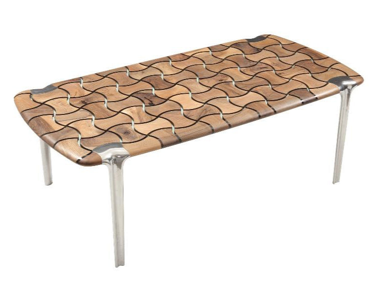 Premium Epoxy Resin Dining Table - Waterproof, Scratch-Resistant, Durable for Kitchen, Dining Room & Outdoor Patio Use
