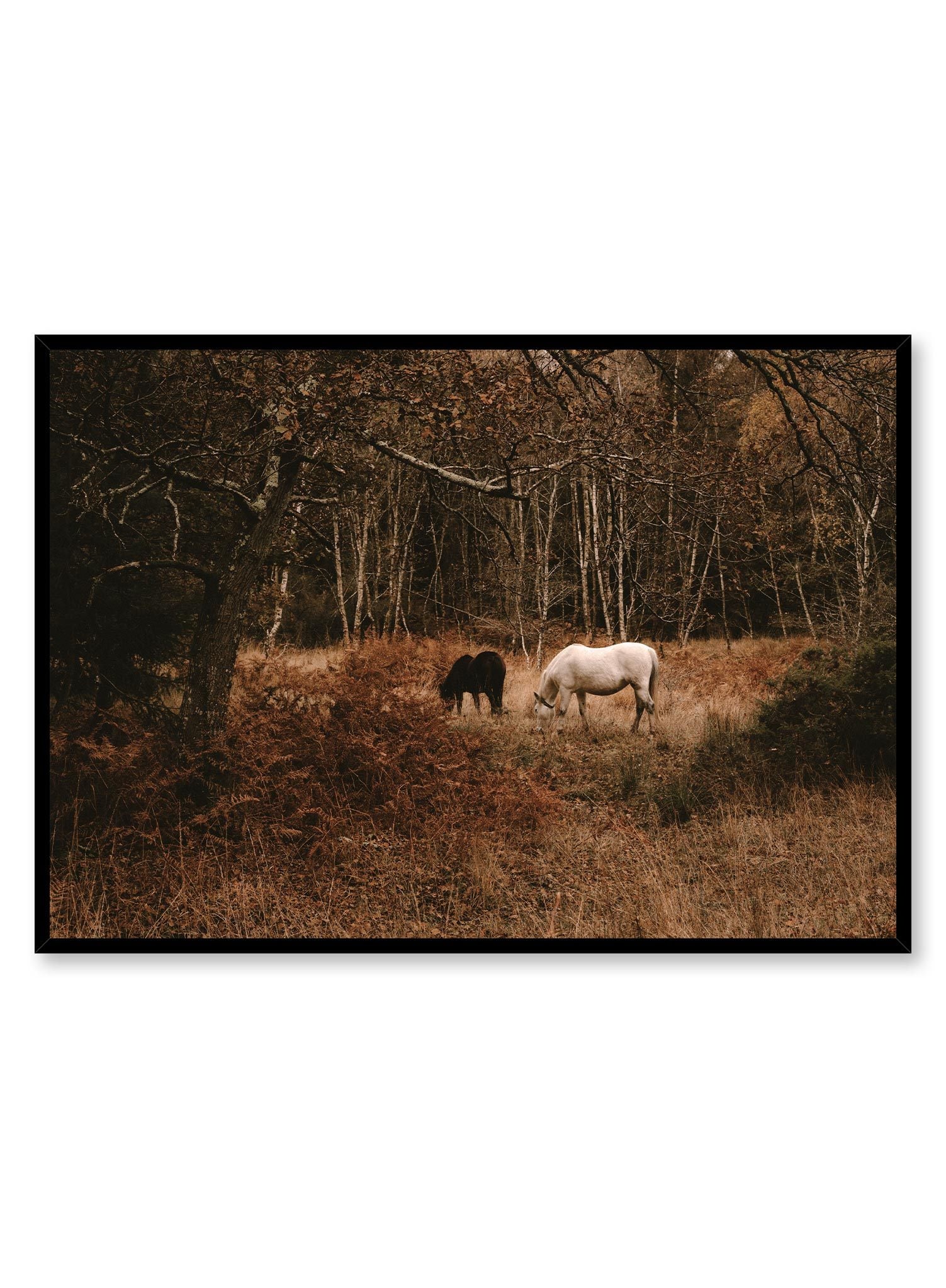 Mustang Poster - Vintage Ford Mustang Wall Art Decor for Car Enthusiasts | Perfect for Home, Office, Garage & Man Cave Decorations