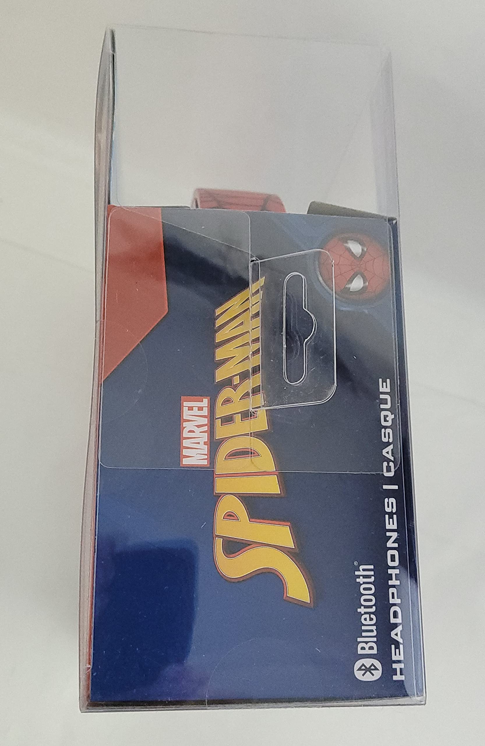 Spiderman Bluetooth Headphones for Kids - Wireless, Rechargeable, Kid-Friendly Sound with Volume Control - Perfect for School, Travel & Gaming (Marvel Superhero Design)