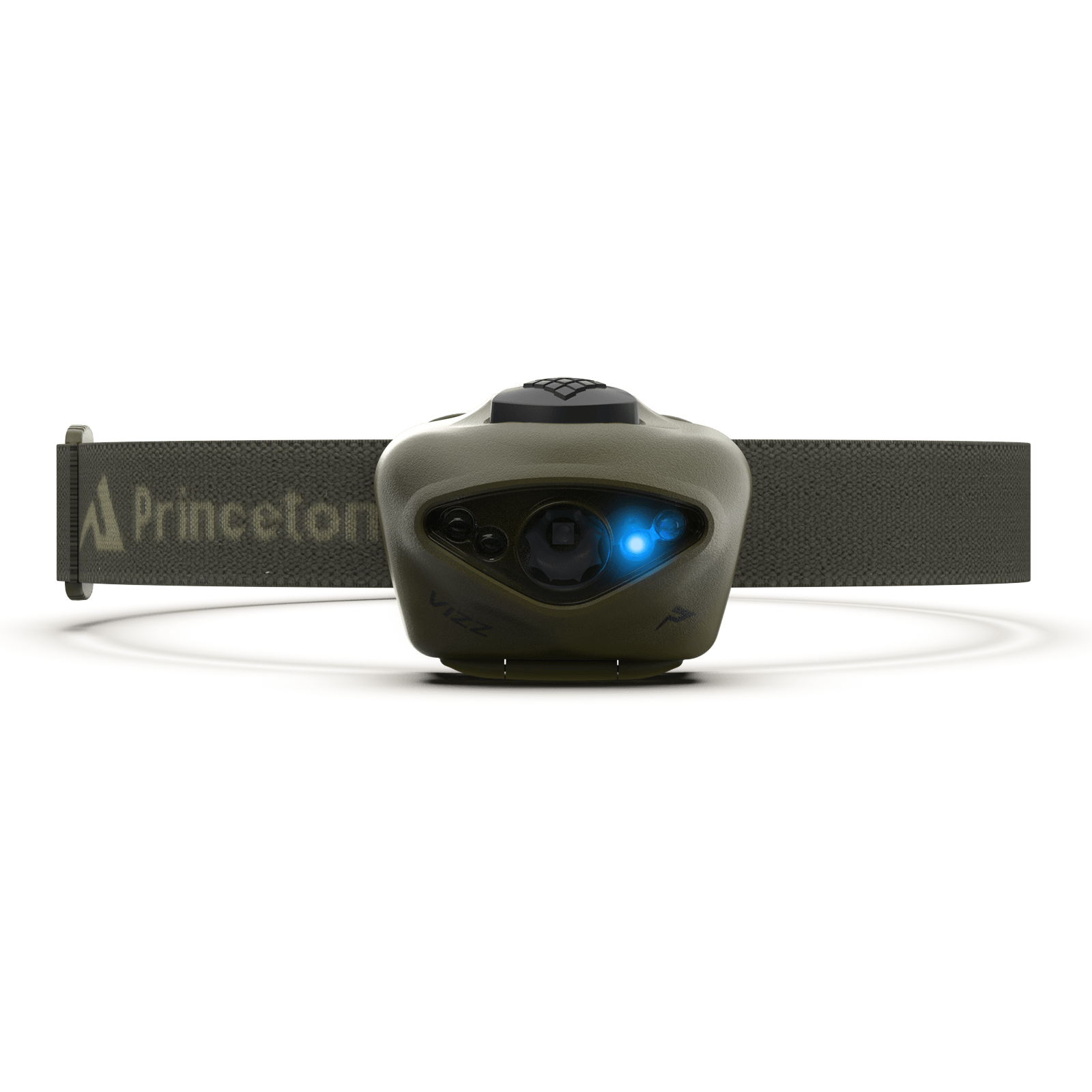Princeton Tec Vizz 550 RGB Headlamp - 550 Lumens Ultra Bright LED Light with 33 Hours Runtime - Perfect for Camping, Hiking, Running & Outdoor Adventures