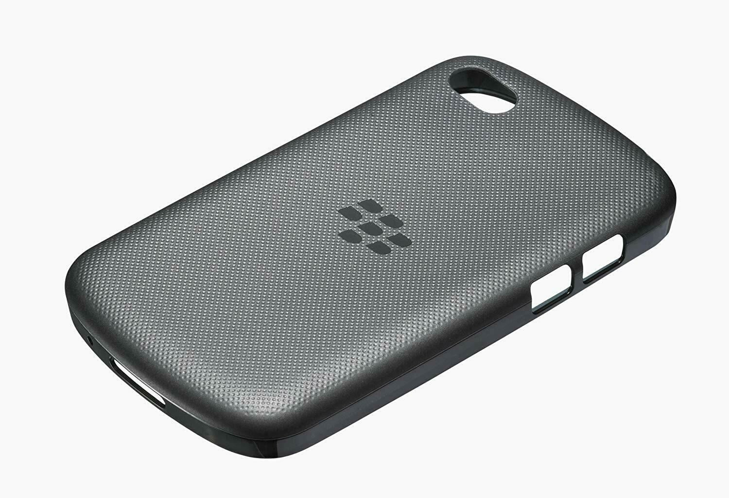 Original BlackBerry Q10 Soft Shell Case - Slim Protective Cover for BlackBerry Q10 (Model ACC-50724-201) - Perfect for Everyday Use & Business Professionals