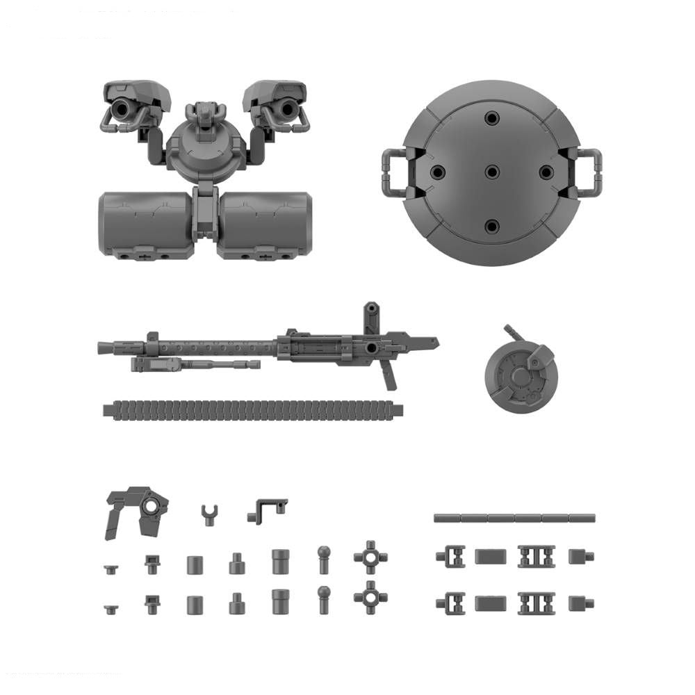 Bandai 30MM 1/144 Scale Customizable Heavy Weapon 2 Model Kit - 30 Minutes Missions W30 for DIY Mecha Building & Wargaming Scenes