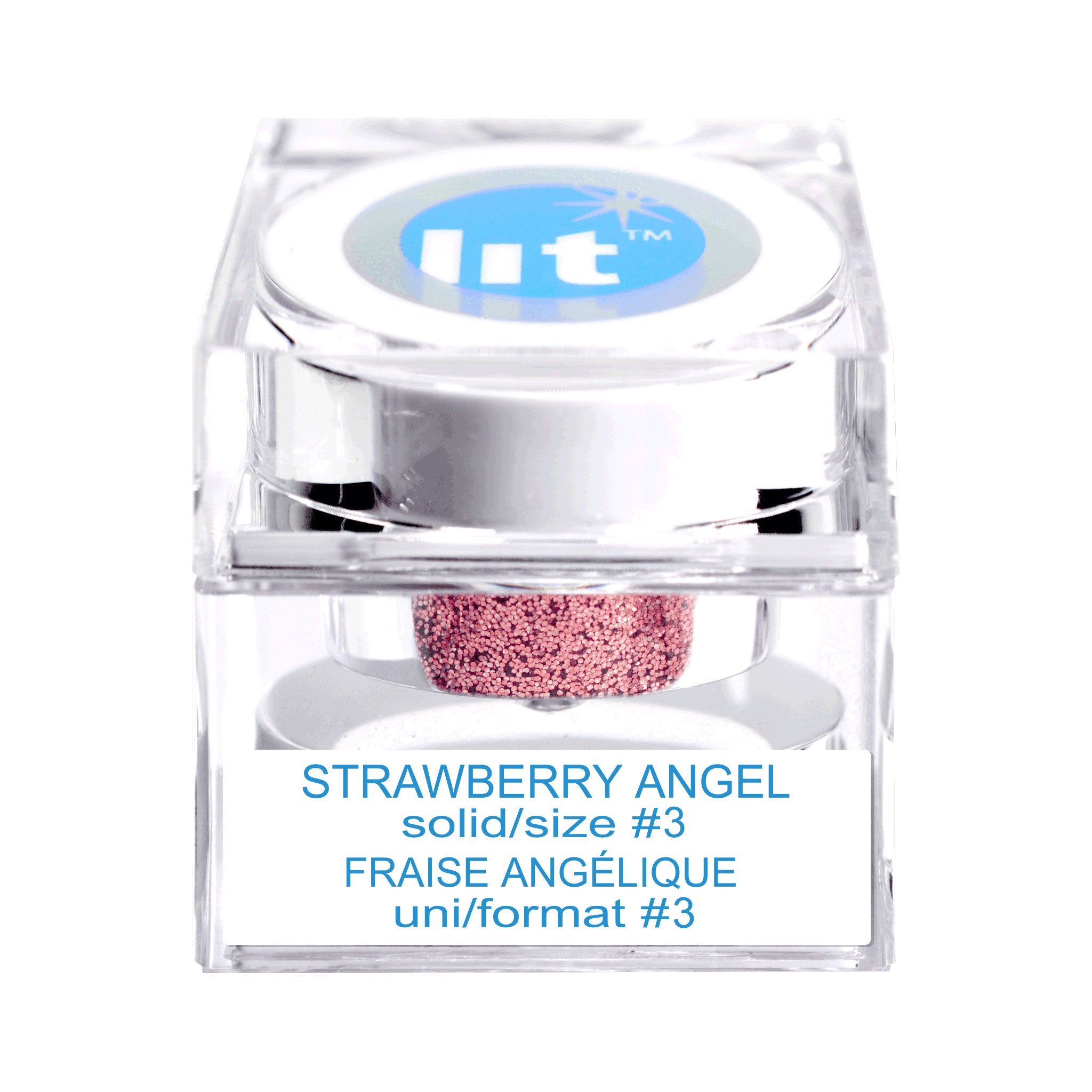 Strawberry Angel Glitter Solid Body Lotion - Long Lasting Moisturizing Cream for Soft Skin | Perfect for Daily Use, Spa Days & Gift Giving