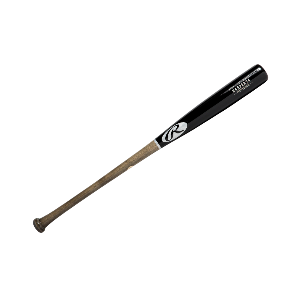 **Rawlings Bryce Harper BH34PL Professional Wood Baseball Bat - Perfect for Training, Games & Collectibles**