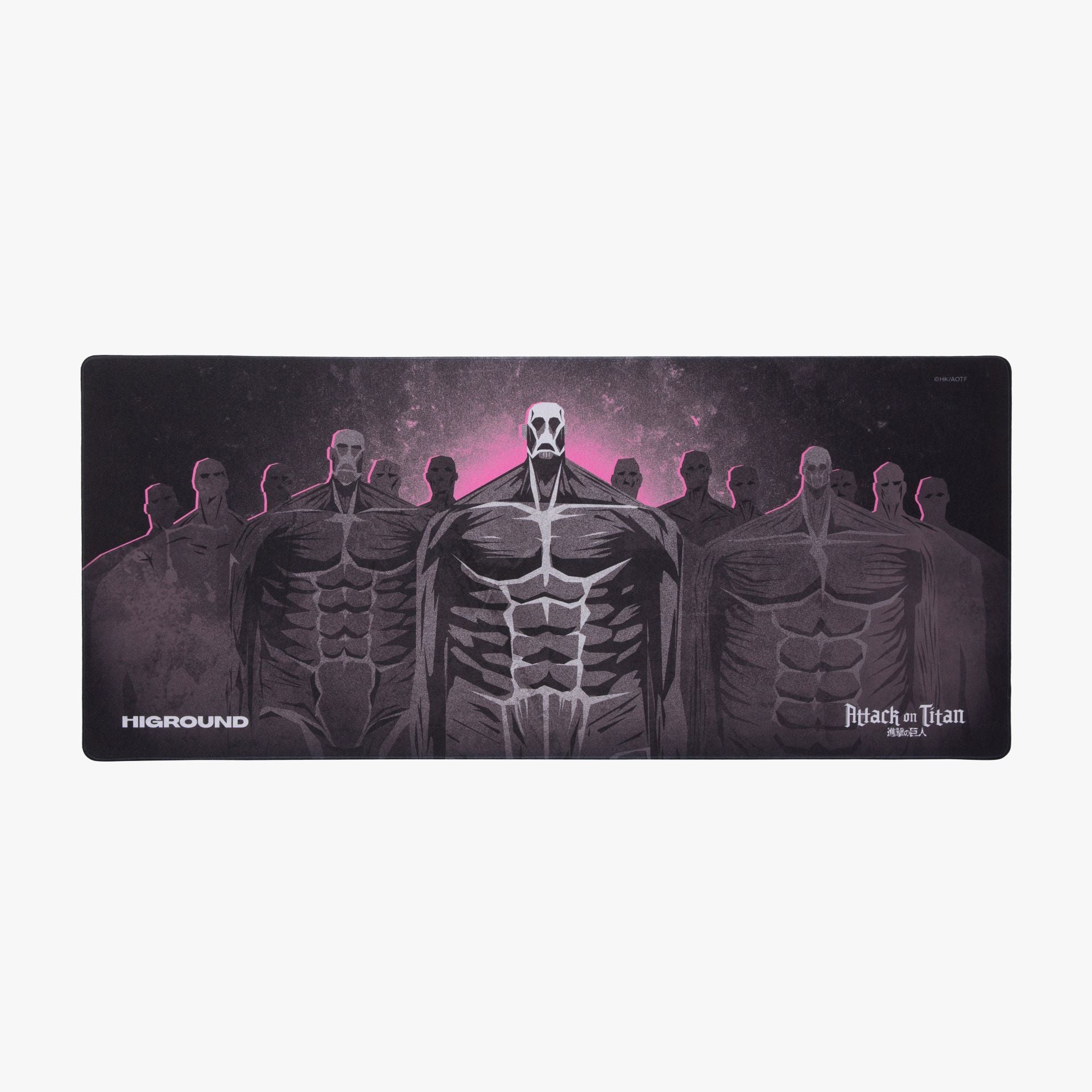 AOT2 x HG XL Gaming Mouse Pad - Titan Meetup Edition for Esports & PC Gaming Enthusiasts | Perfect for Competitive Gaming & Office Work
