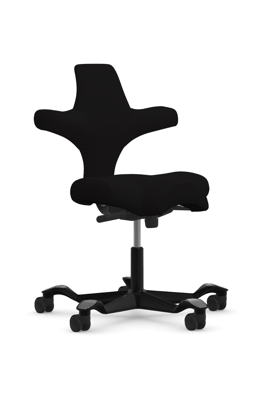HÅG CAPISCO Ergonomic Modern Task Chair (8106) by 9To5 Seating - Adjustable Office Chair for Home & Workspace - Comfortable Mesh Back Support for Long Hours Sitting