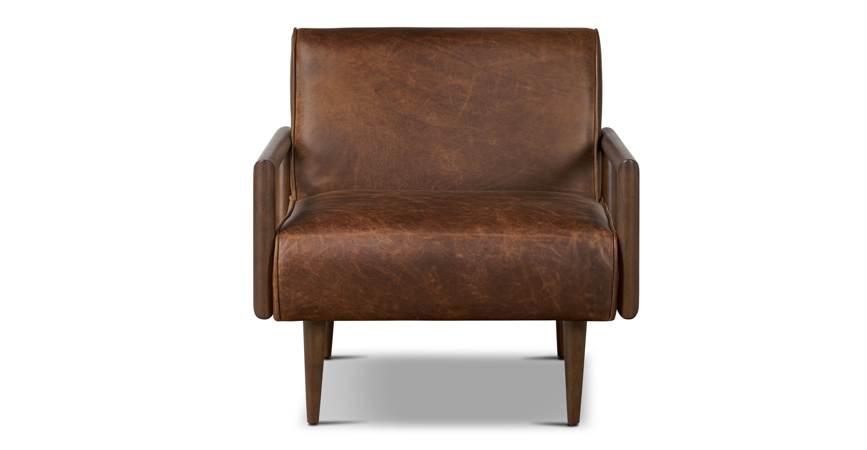 Viborg Modern Lounge Chair - Comfortable Accent Chair for Living Room, Bedroom, Office - Soft Upholstered Fabric with Sturdy Wooden Legs - Perfect for Relaxing, Reading, or Napping