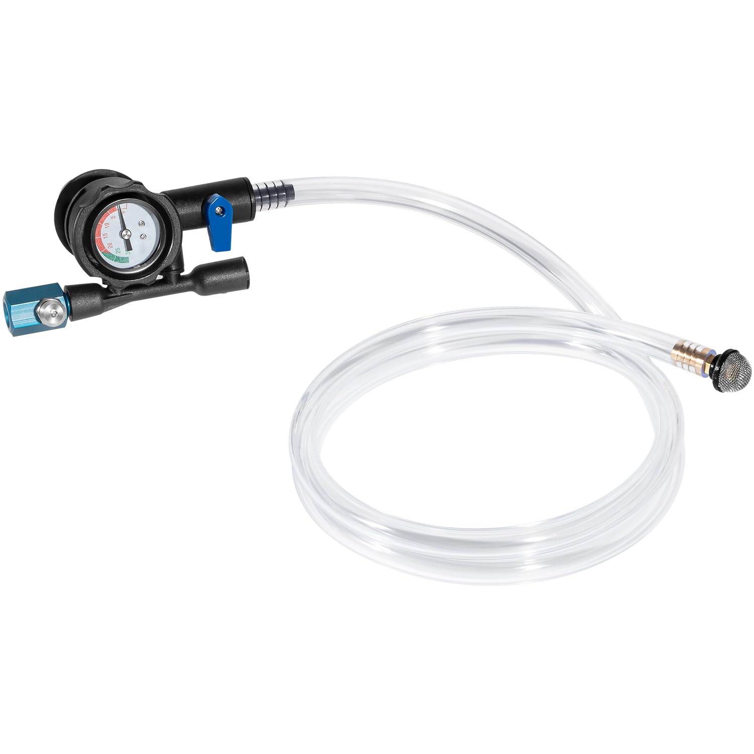 75260 Universal Vacuum Coolant Fill Kit - Compatible with All Cone Adapters | Car Cooling System Refiller with Air Lock Preventer & Vacuum Leak Tester | Perfect for DIY Auto Maintenance & Professional Mechanic Use