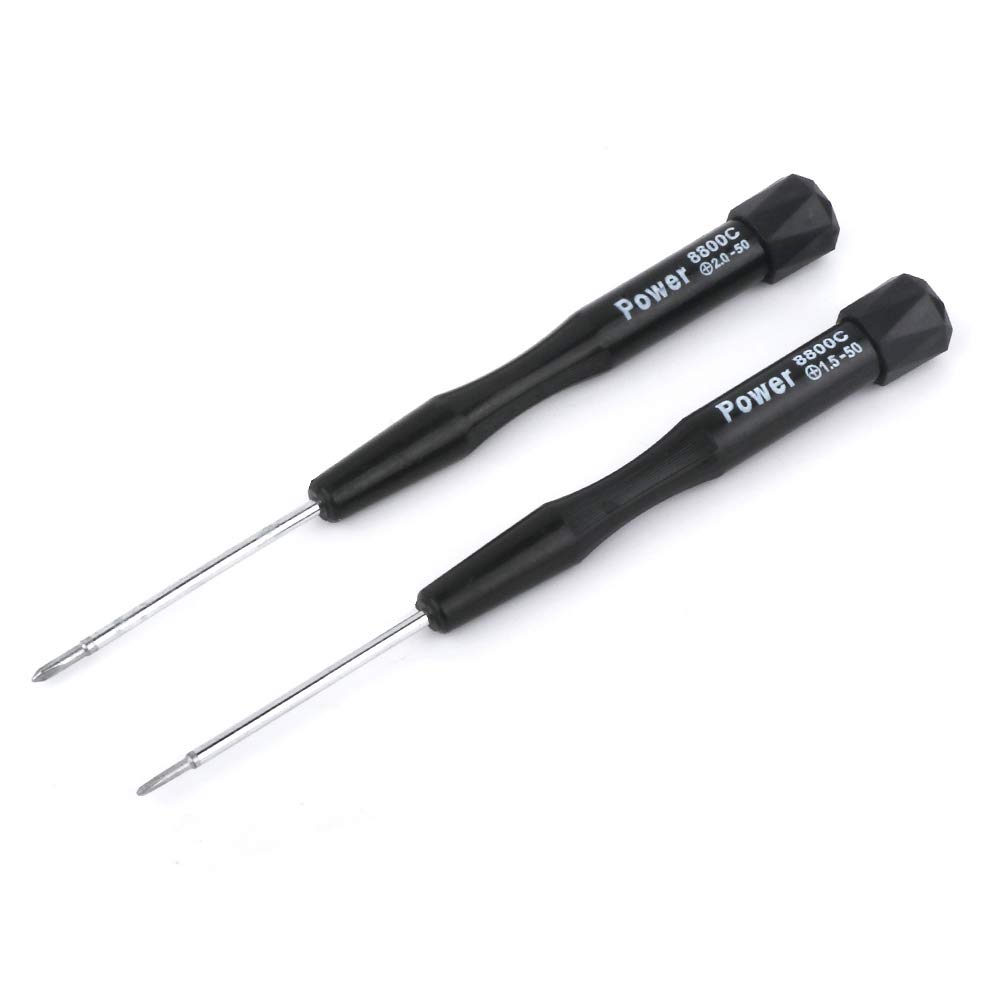 PH00 + PH000 Precision Phillips Screwdriver Set for iPhone, iPad, MacBook, Laptop & Computer Repair - Essential Tools for Electronics Maintenance and DIY Projects