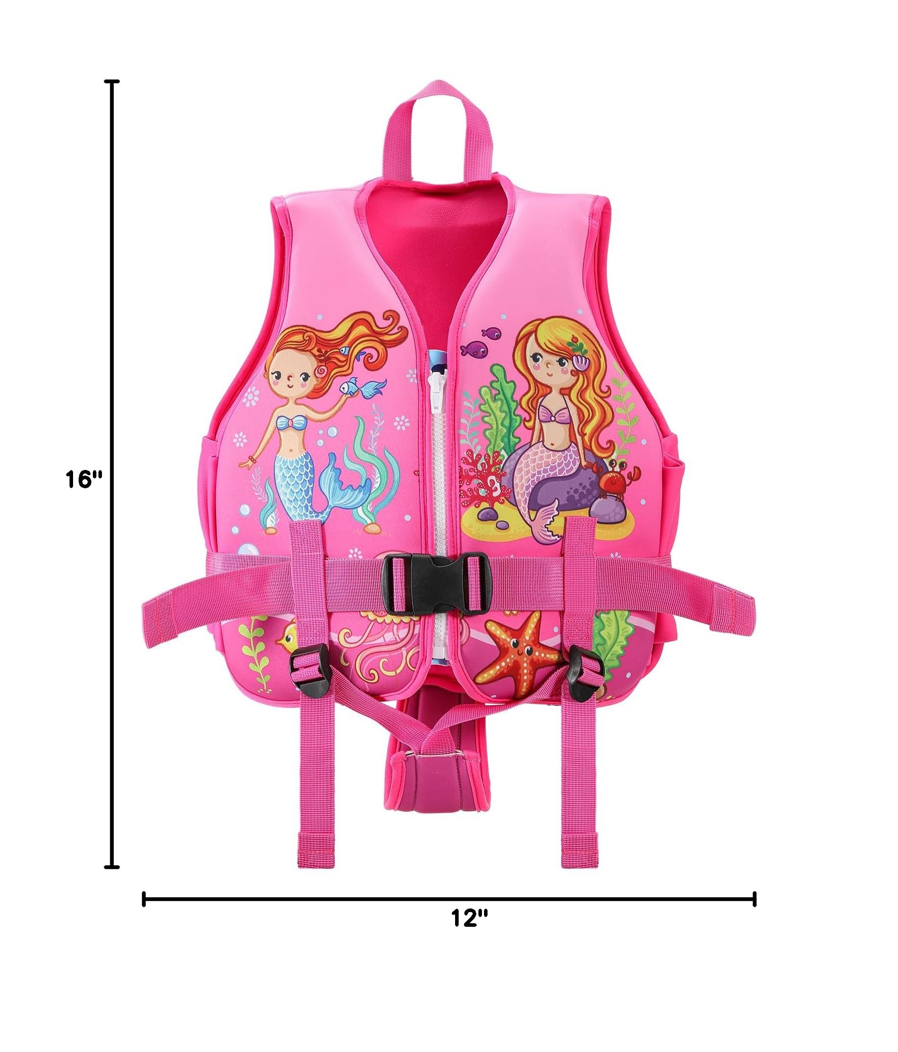 **Adjustable Toddler Swim Vest for Kids 20-60 lbs – Safe & Comfortable Floatation Device for Boys & Girls Ages 2-9 (S-XL) – Perfect for Pool, Beach & Swimming Lessons**