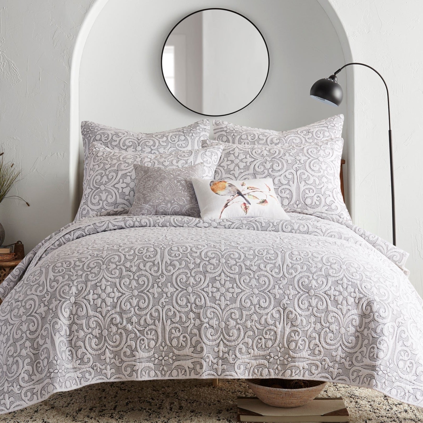 Sherbourne Stitch Quilt - Soft & Cozy Bedspread for All Seasons | Perfect for Bedroom, Guest Room, or Dorm Decor | Machine Washable & Wrinkle-Resistant