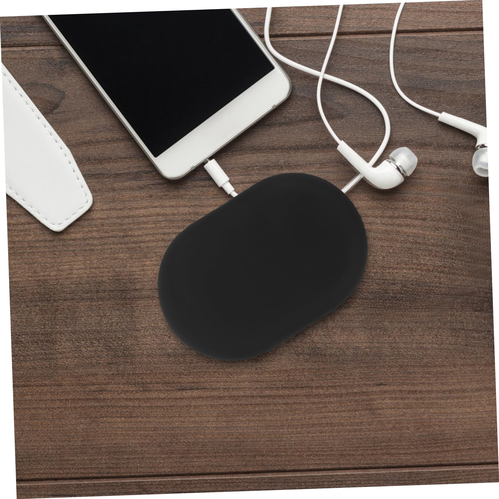 Veemoon Silicone Earbud Case - Waterproof Earphone Storage Bag with USB Port Organizer for AirPods, Wireless Earbuds - Perfect for Daily Use, School, Work & Travel Accessories