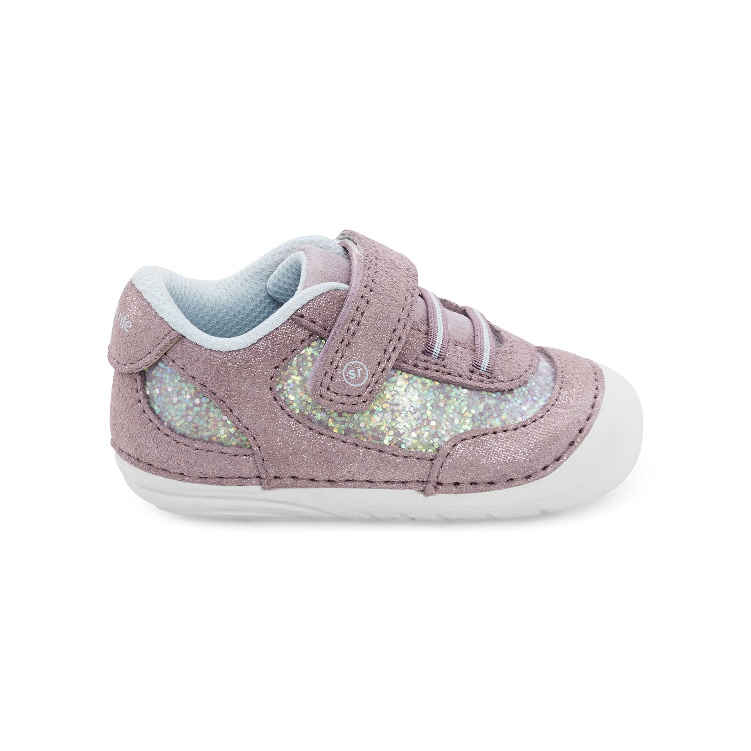 Stride Rite Baby Girls' Small Jazzy Sneakers - Comfortable & Stylish Toddler Shoes for Playtime, Walking & Everyday Wear