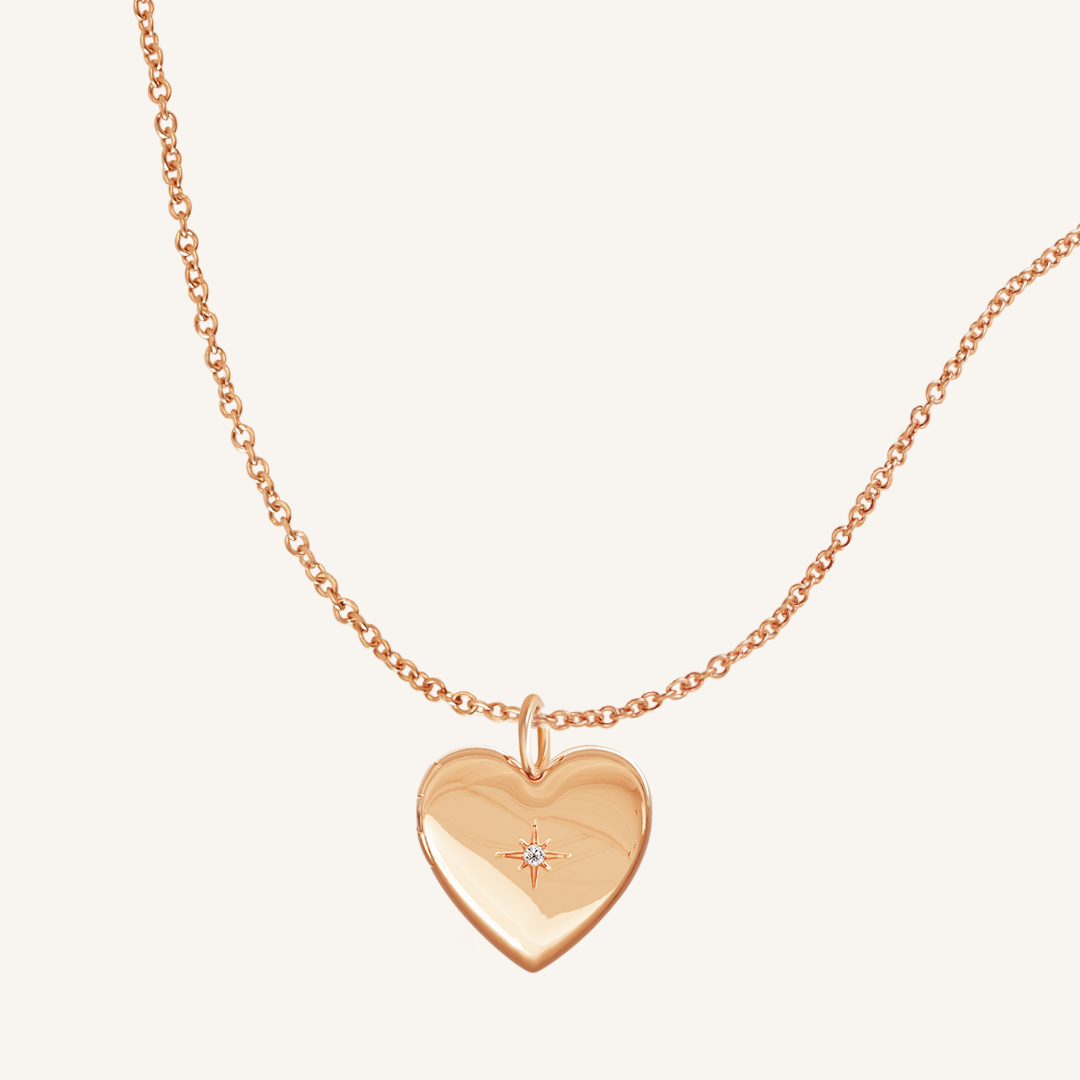 Behold Heart Photo Locket Necklace - Personalized Engravable Pendant for Loved Ones | Perfect for Anniversaries, Valentine's Day & Memorial Gifts