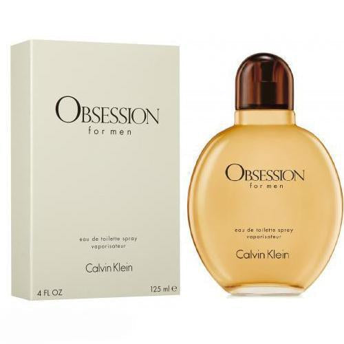 Calvin Klein Obsession 125ml Eau de Toilette for Men - Fresh & Sensual Cologne, Perfect for Date Night & Special Occasions