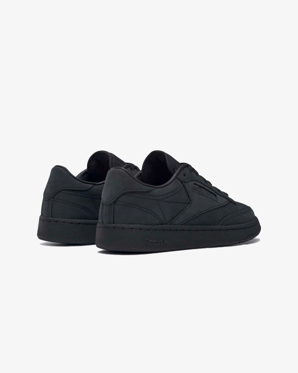 Reebok x JJJJound Club C 85 Black Sneakers - Men's & Women's Casual Shoes for Running, Walking & Streetwear Fashion