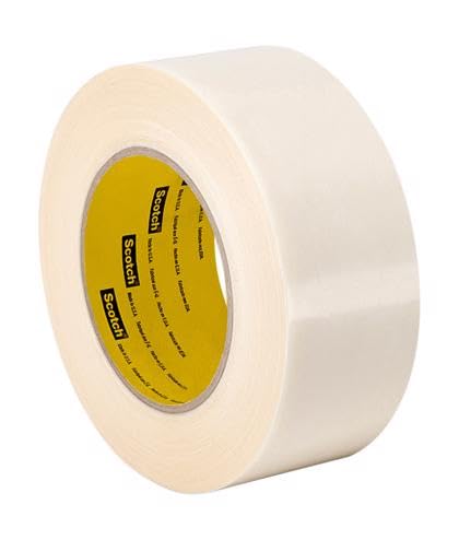 3M 5425 Transparent PTFE/UHMW Tape - 4 Inch Width x 5 Yard Length (1 Roll) - High Temperature Resistant, Low Friction, Non-Stick Tape for Industrial, Automotive, and DIY Projects