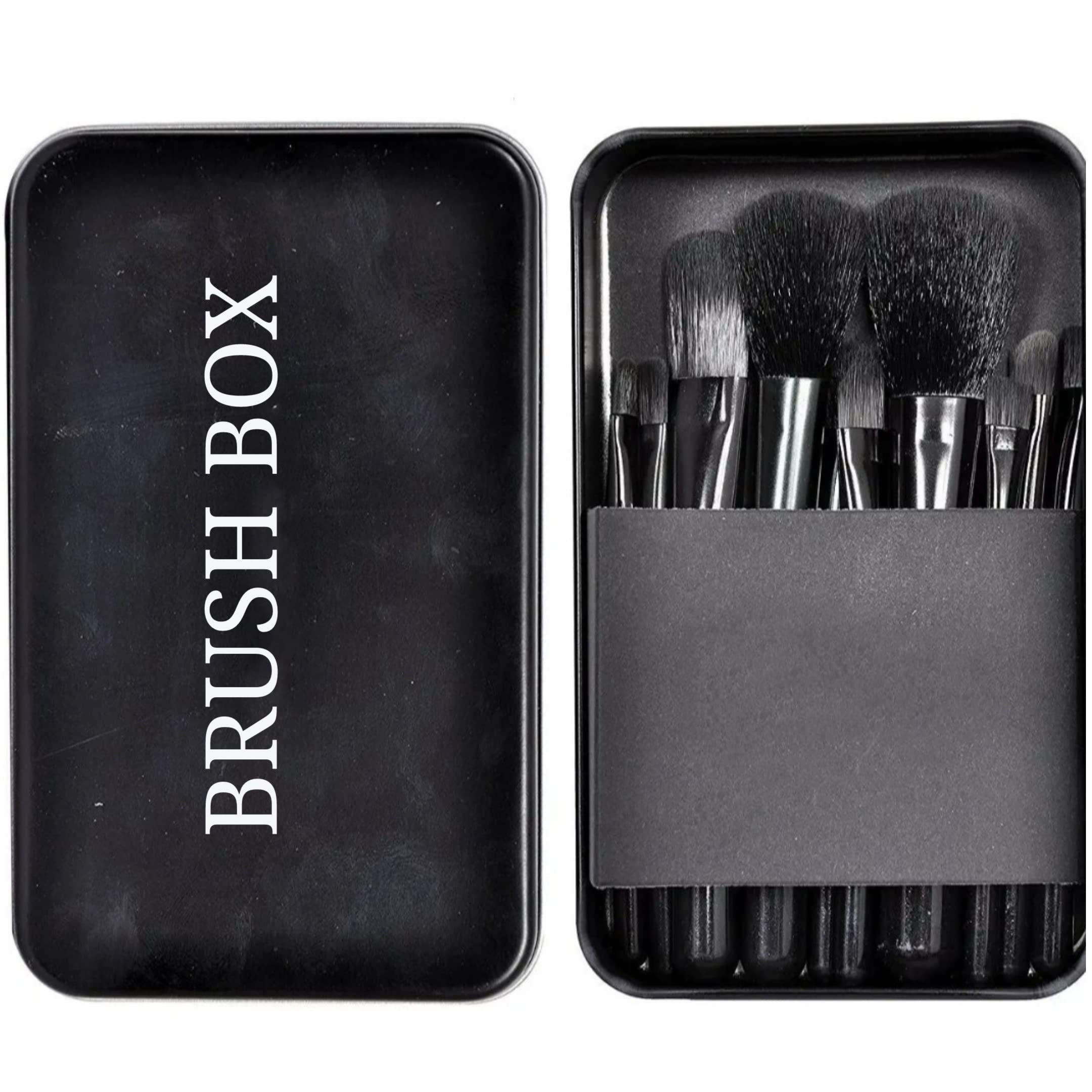 Professional Makeup Brush Set with Travel Storage Case - Perfect for Makeup Artists, Beauty Enthusiasts & On-the-Go Touch Ups