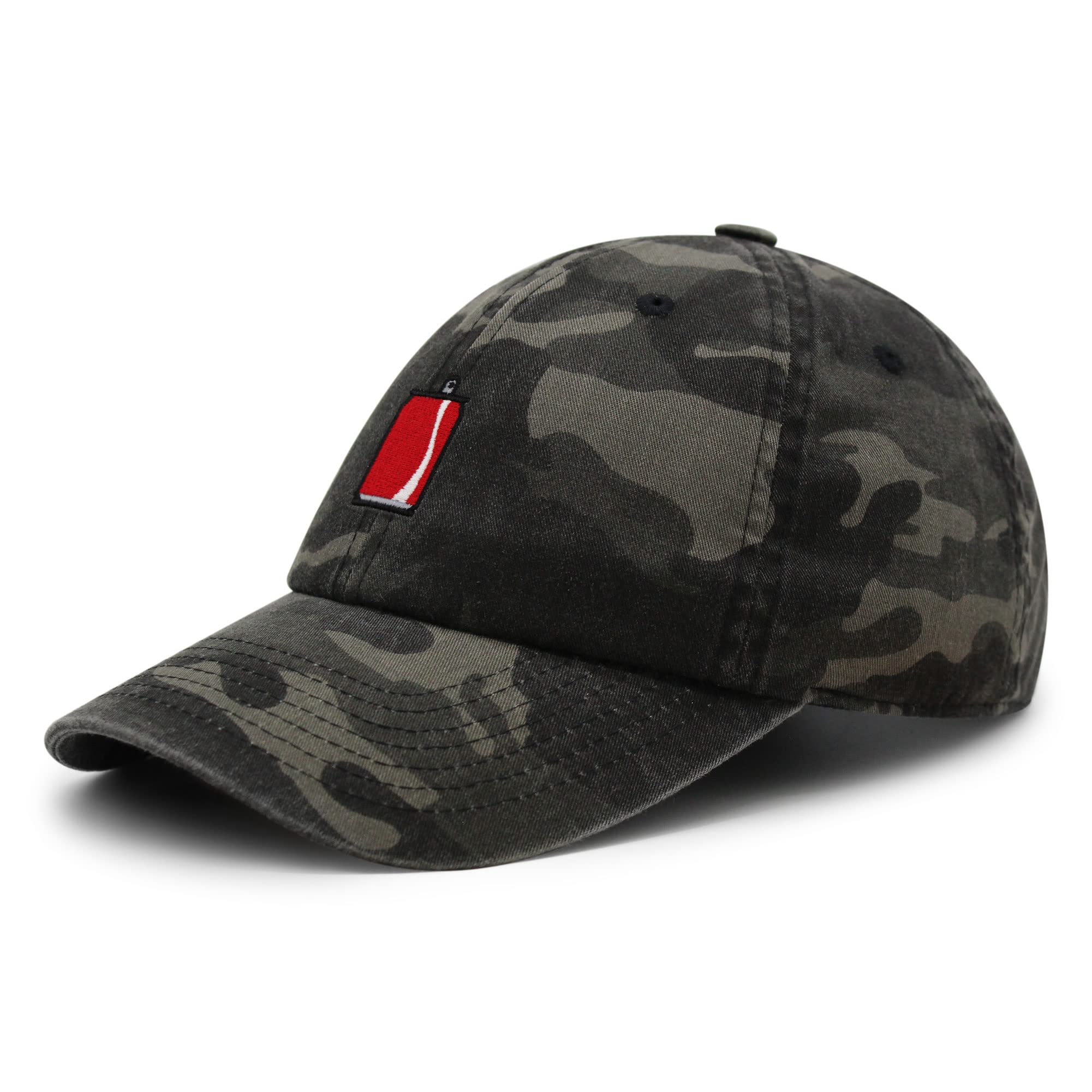 JPAK Premium Embroidered Dad Hat Baseball Cap for Soda Cans - Stylish & Comfortable Unisex Adjustable Hat for Men & Women - Perfect for Casual Wear, Outdoor Activities, and Sports Events