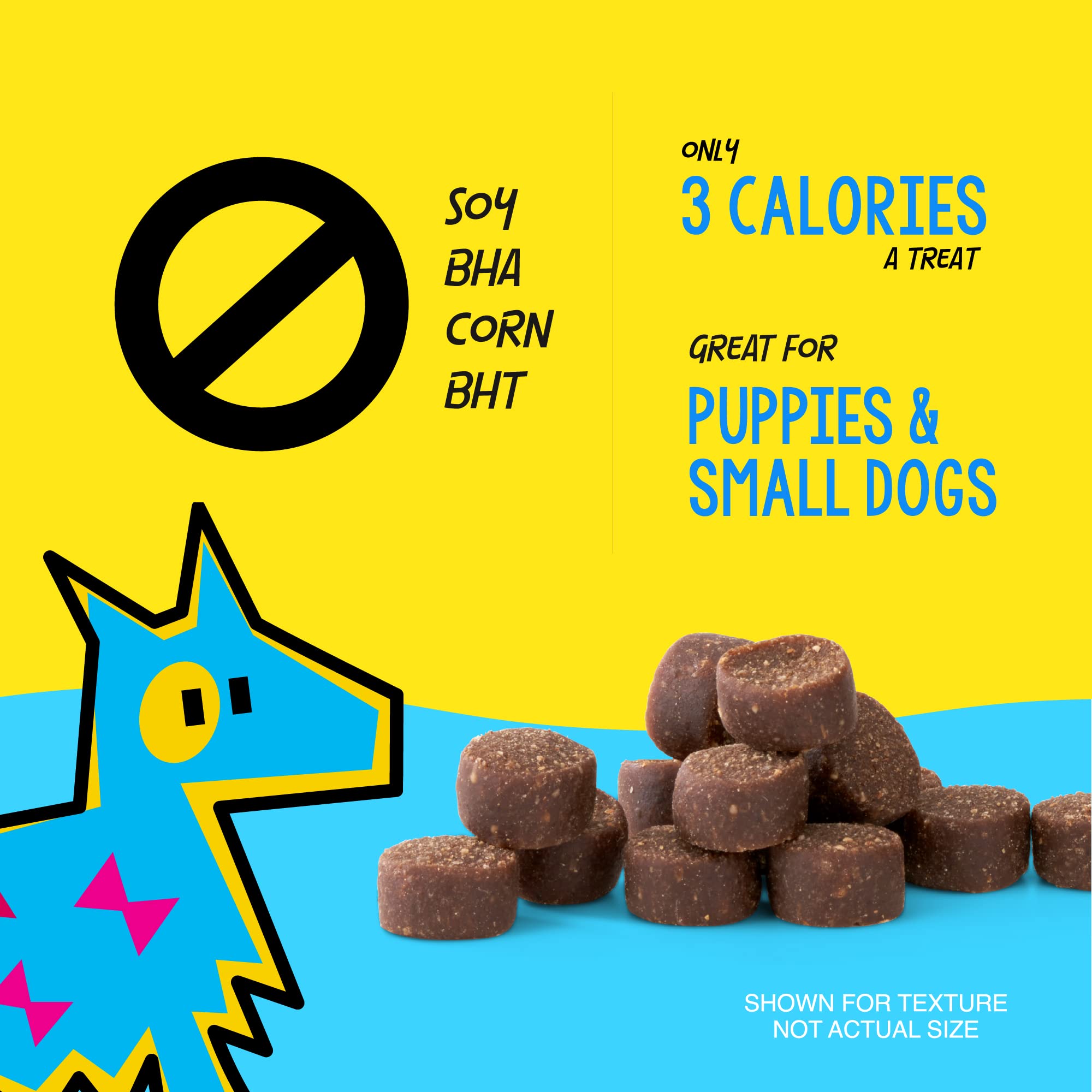Crazy Dog Train-Me! Chicken Flavor Training Reward Dog Treats - 16 Oz. for Obedience & Behavior Training - Perfect for Small, Medium & Large Dogs