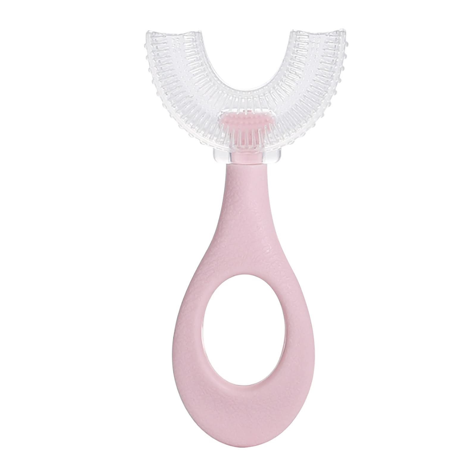 LCZIWO Kids U-Shaped Toothbrush - 360° All-Round Cleaning Soft Bristles for Children's Oral Care - Cute Manual Toothbrush for Toddlers & Kids - Perfect for Home, Travel & School Use