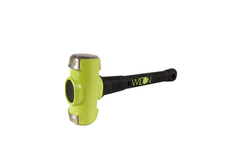 BASH® Sledge Hammer - Heavy Duty Steel Construction with Fiberglass Handle - Perfect for Demolition, Construction, and DIY Projects