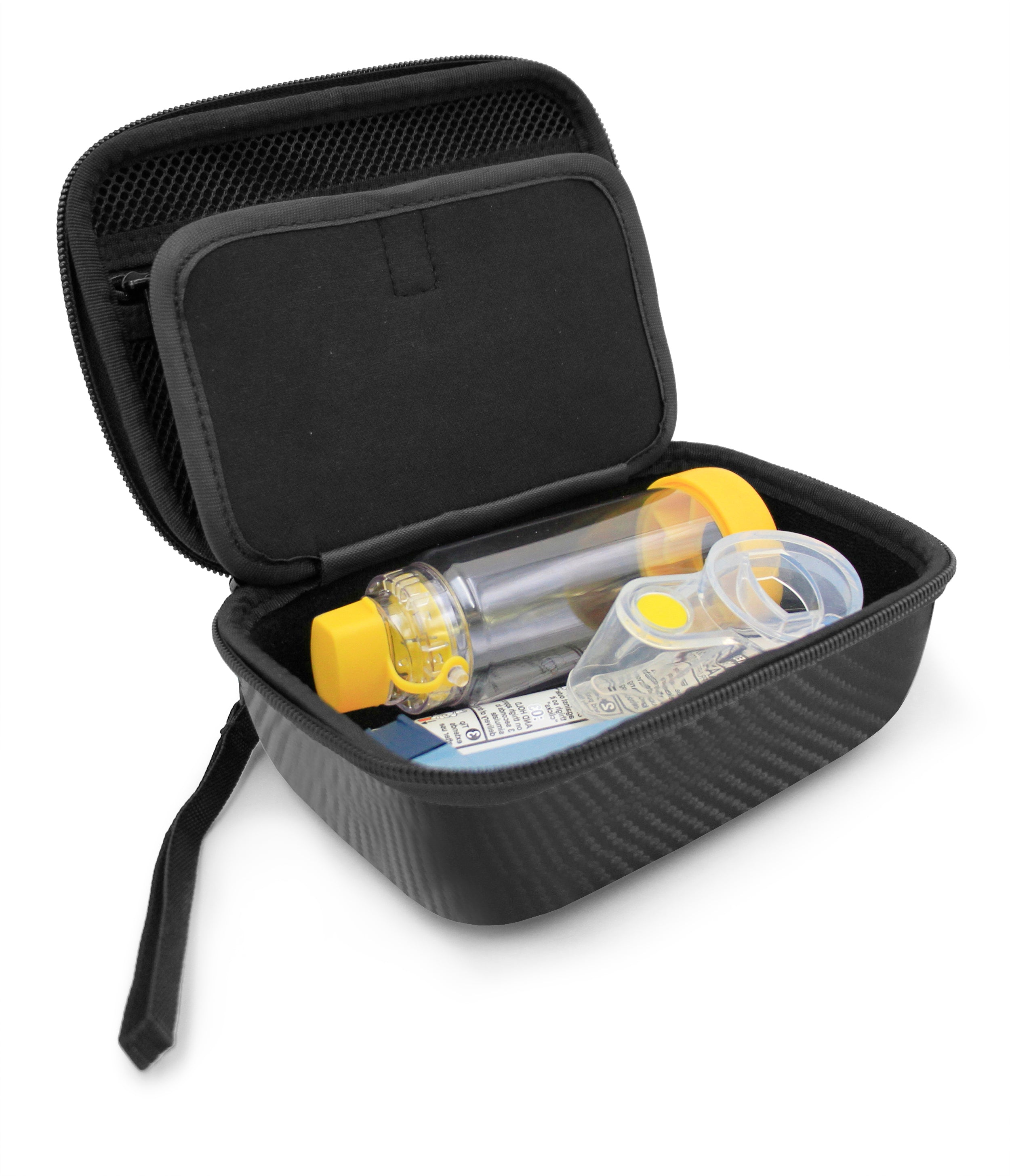 Portable Asthma Inhaler Travel Case - Professional Storage for Inhaler, Spacer & Breathing Accessories - Perfect for Travel, Gym & Emergency Use