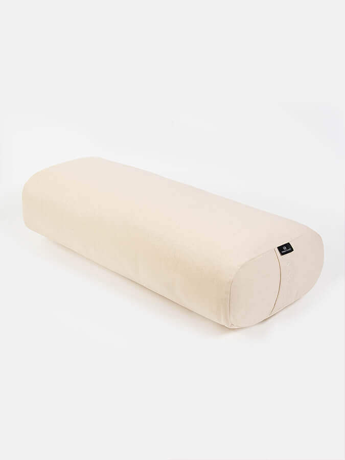 Premium Yoga Bolster Cushion - Lightweight Rectangular Meditation Pillow for Yoga Studio, Home Practice & Relaxation - Ideal for Yin Yoga, Restorative Poses & Stress Relief