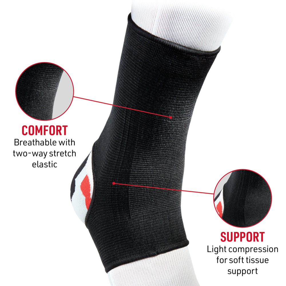 Best Ankle Support Sleeve - Breathable Elastic Compression Brace for Running, Basketball & Injury Recovery - Perfect for Athletes & Active Lifestyles