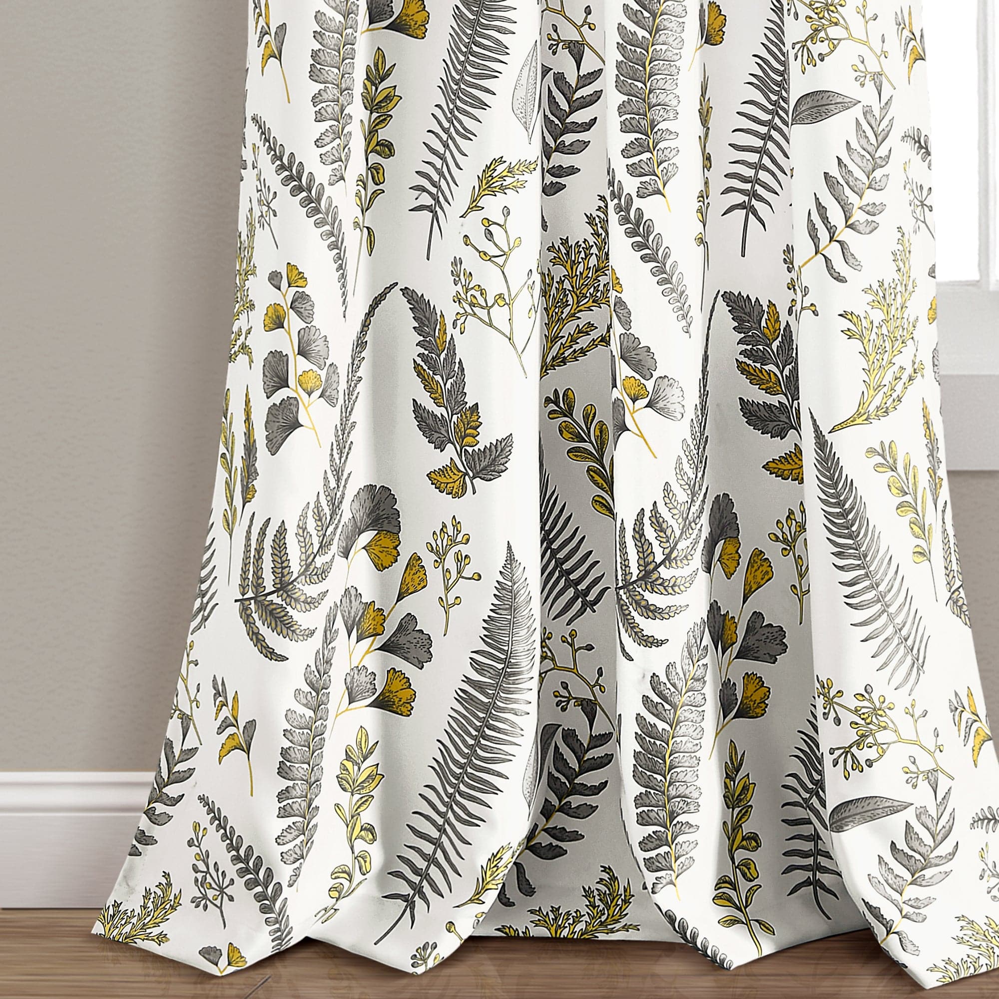 Devonia Light Filtering Window Curtains - Set of 2 Panels for Living Room & Bedroom - Soft Sheer Drapes for Privacy & Sun Protection