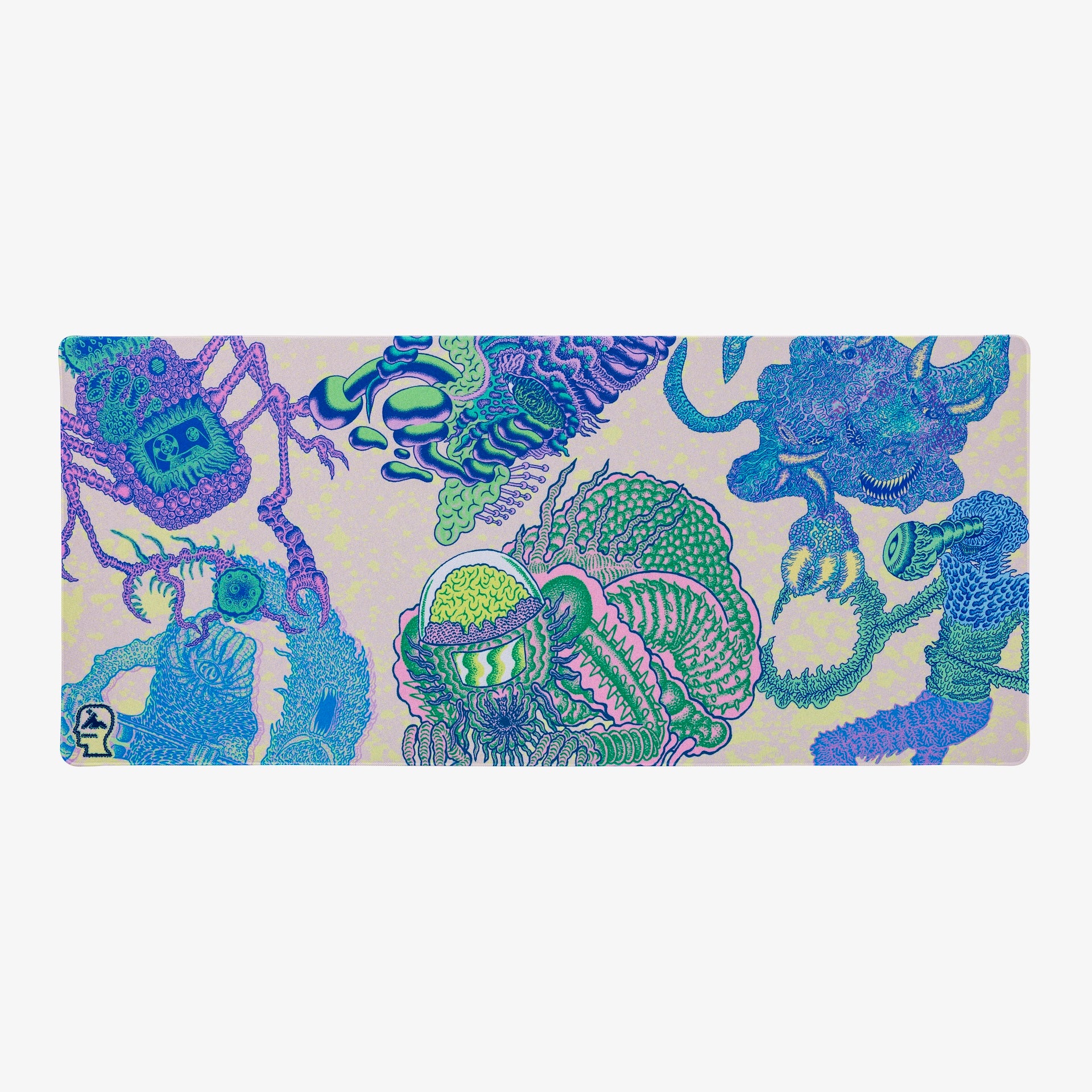Brain Dead x HG XL Gaming Mousepad - Large Non-Slip Mouse Mat for PC, Laptop & Office Use - Perfect for Gamers, Designers & Professionals