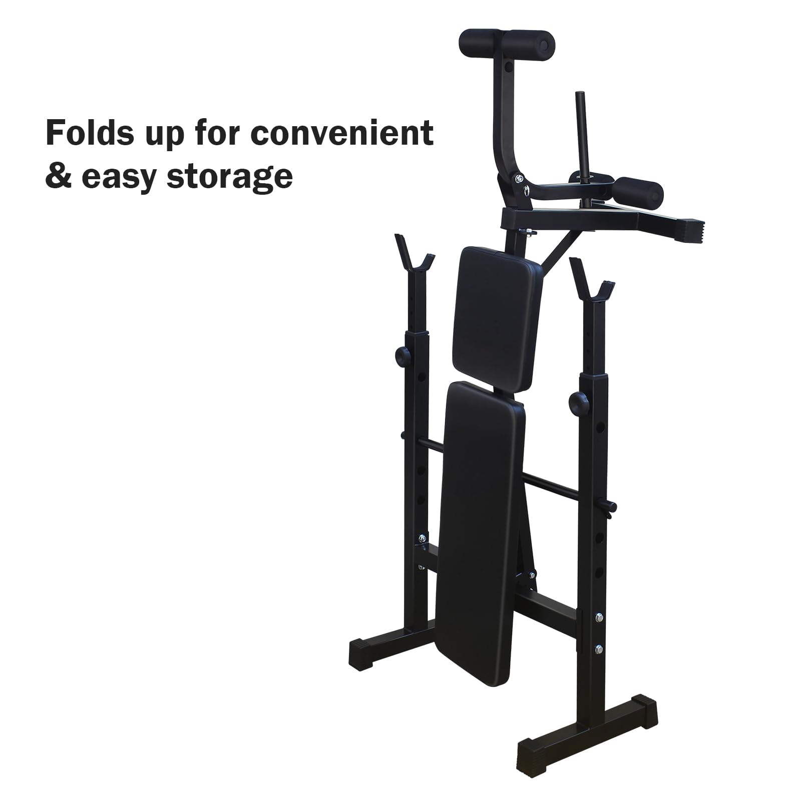 Adjustable Olympic Weight Bench Set for Home Gym - Heavy Duty Bench Press with Leg Extension & Preacher Curl Pad - Strength Training Equipment for Full Body Workouts - Perfect for Weightlifting, Bodybuilding & Home Fitness Routines
