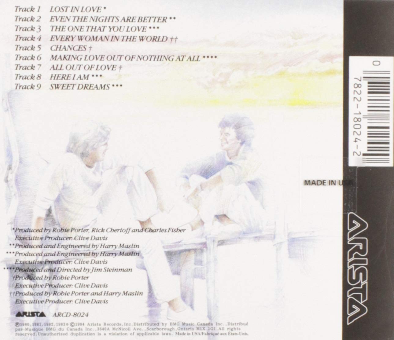 Air Supply Greatest Hits CD - Best Love Songs Collection for Romantic Evenings, Weddings & Relaxing Moments