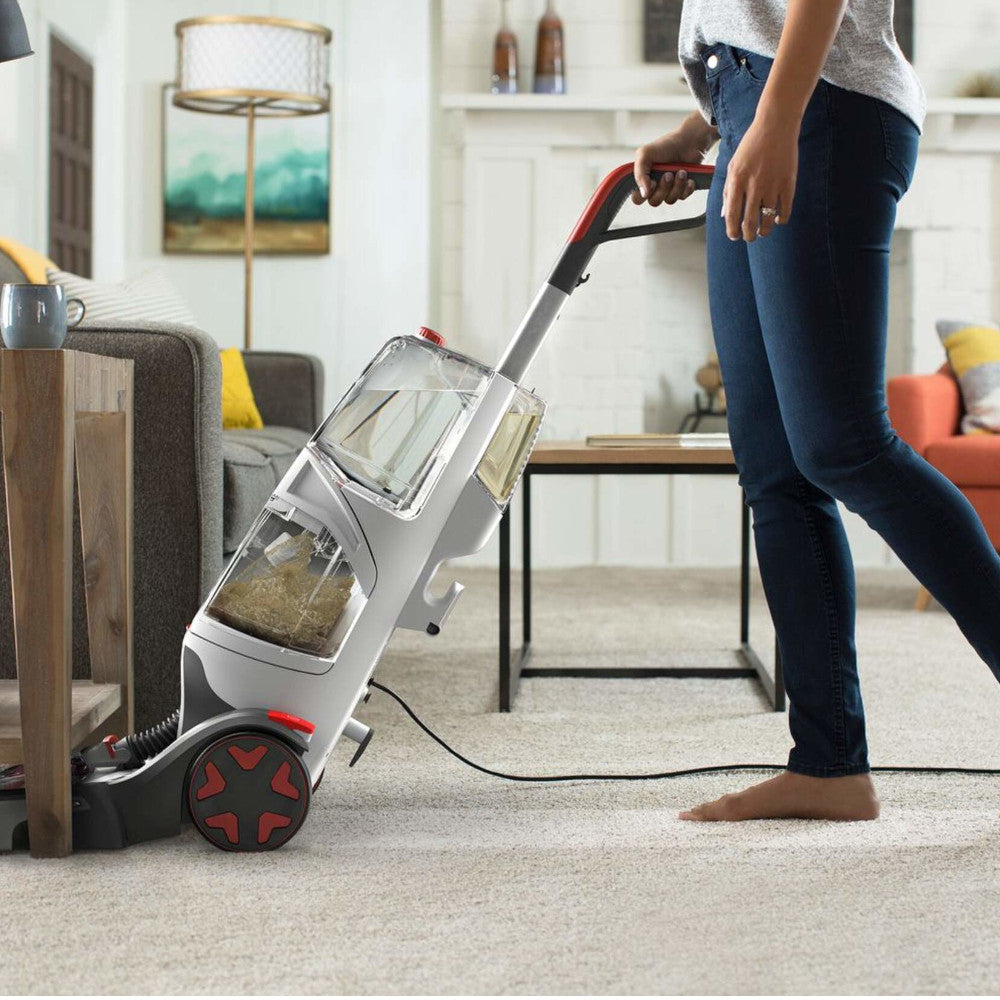 HOOVER FH52005CDI SmartWash Expert Automatic Upright Carpet Deep Cleaner - Factory Serviced with Home Essentials Warranty | Perfect for Deep Cleaning Carpets, Rugs & Upholstery at Home
