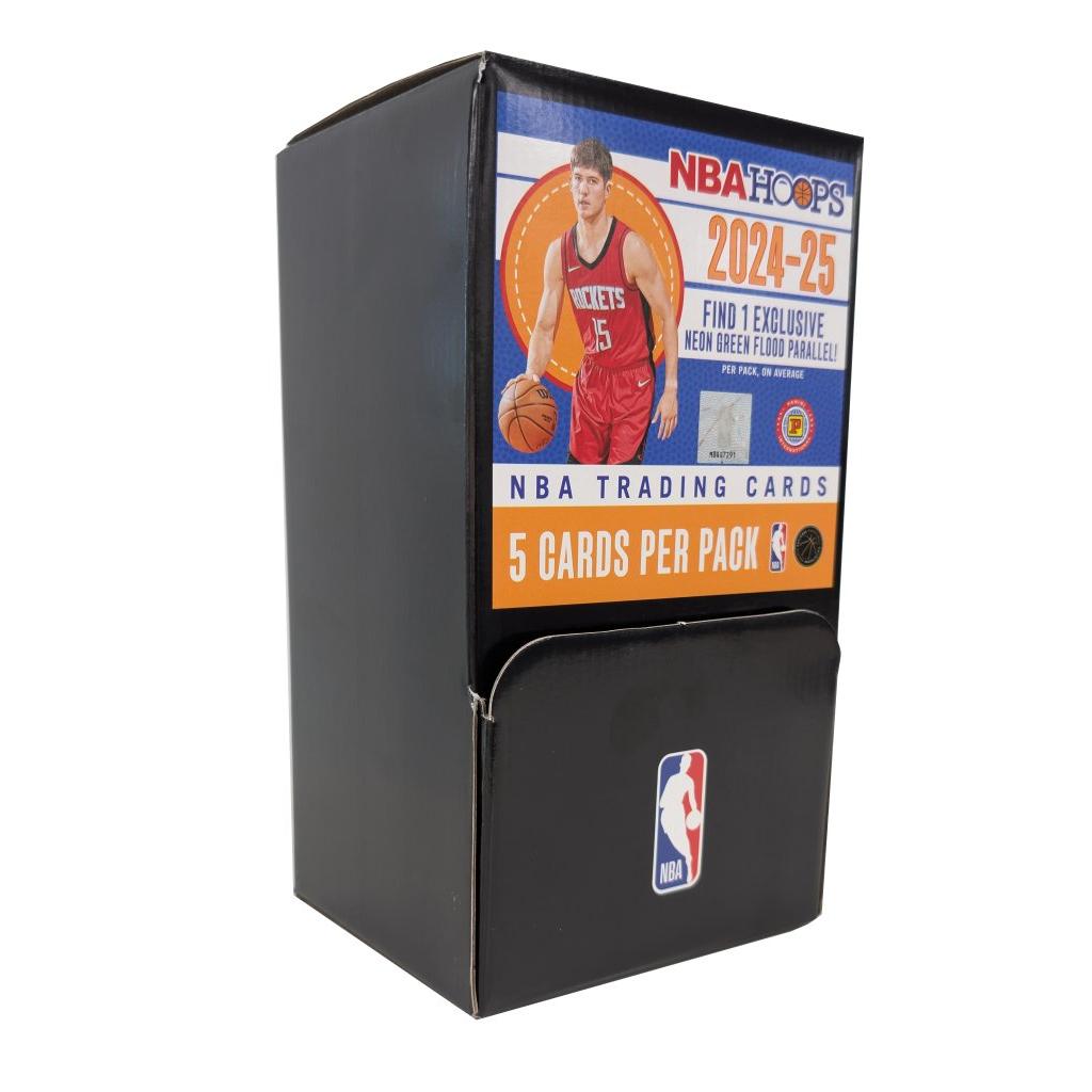 2024-2025 Hoops Basketball Gravity Feed Trading Cards - 5 Cards per Pack - Perfect for Collectors, Fans & Fantasy Sports Enthusiasts