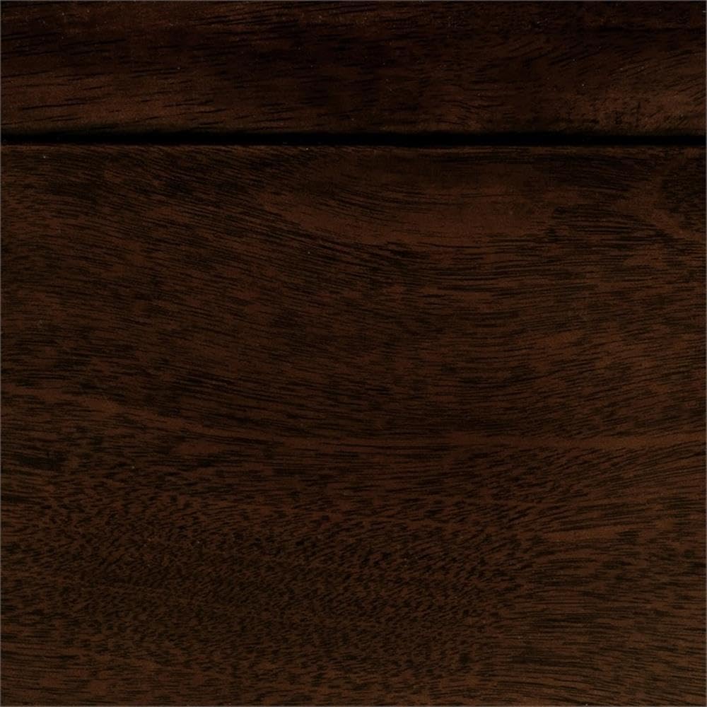 Lexicon Abbeville Traditional Wood Twin Sleigh Bed - Brown Cherry Finish - Classic Kids & Guest Room Furniture for Cozy Bedrooms