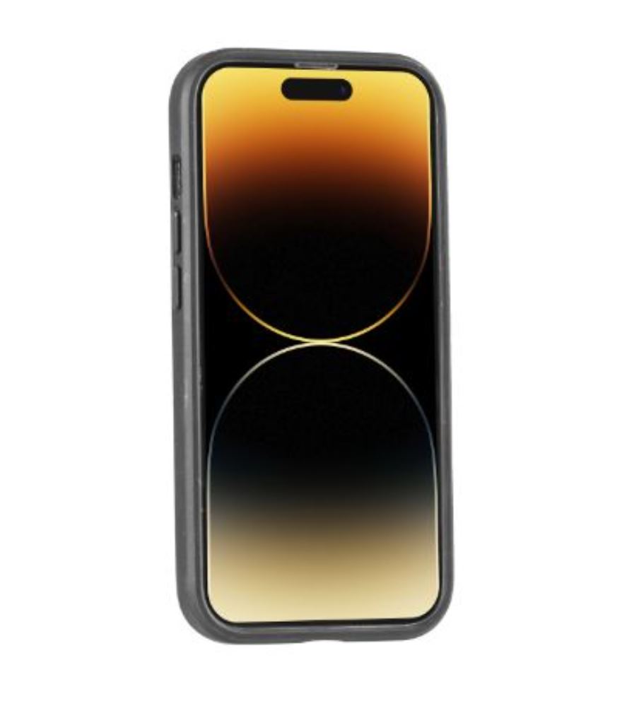 3SIXT Apple iPhone 14 Pro 6.1 Inch BioFlex Protective Case - Clear & Black Slim Fit Shockproof Cover for Everyday Use & Outdoor Activities