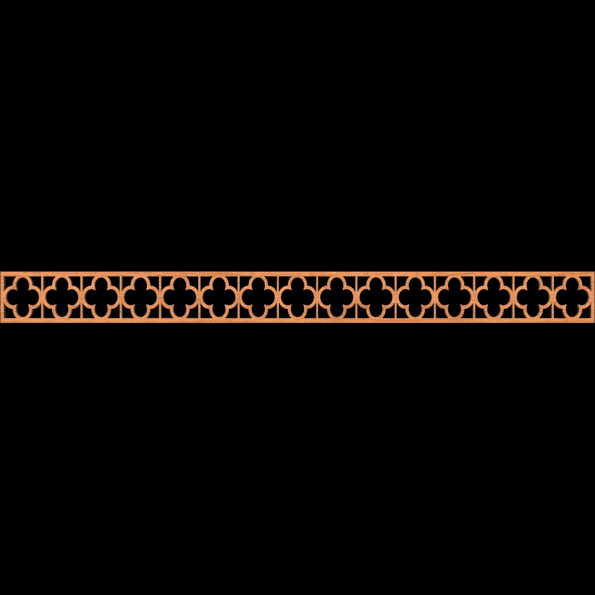 Woodall Fretwork Moulding - Decorative Wood Trim for Home & Furniture | Perfect for DIY Projects, Wall Decor, and Cabinet Accents