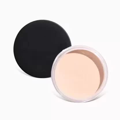 Matte Finish Loose Powder Compact - Oil Control & Shine-Free Makeup (Beige, 10g) | Perfect for Daily Wear, Oily Skin & Long-Lasting Coverage