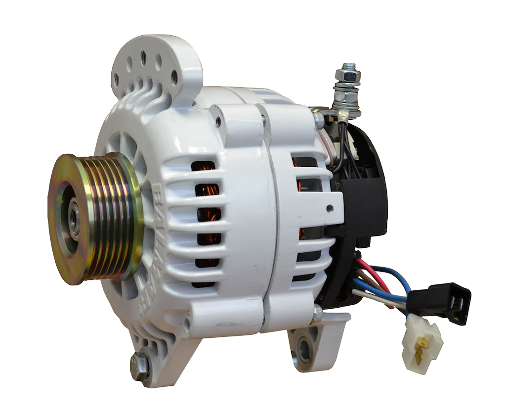 Balmar 60-24-70 K6 High Output Alternator for Marine, RV, and Off-Grid Power Systems - Reliable Battery Charging Solution