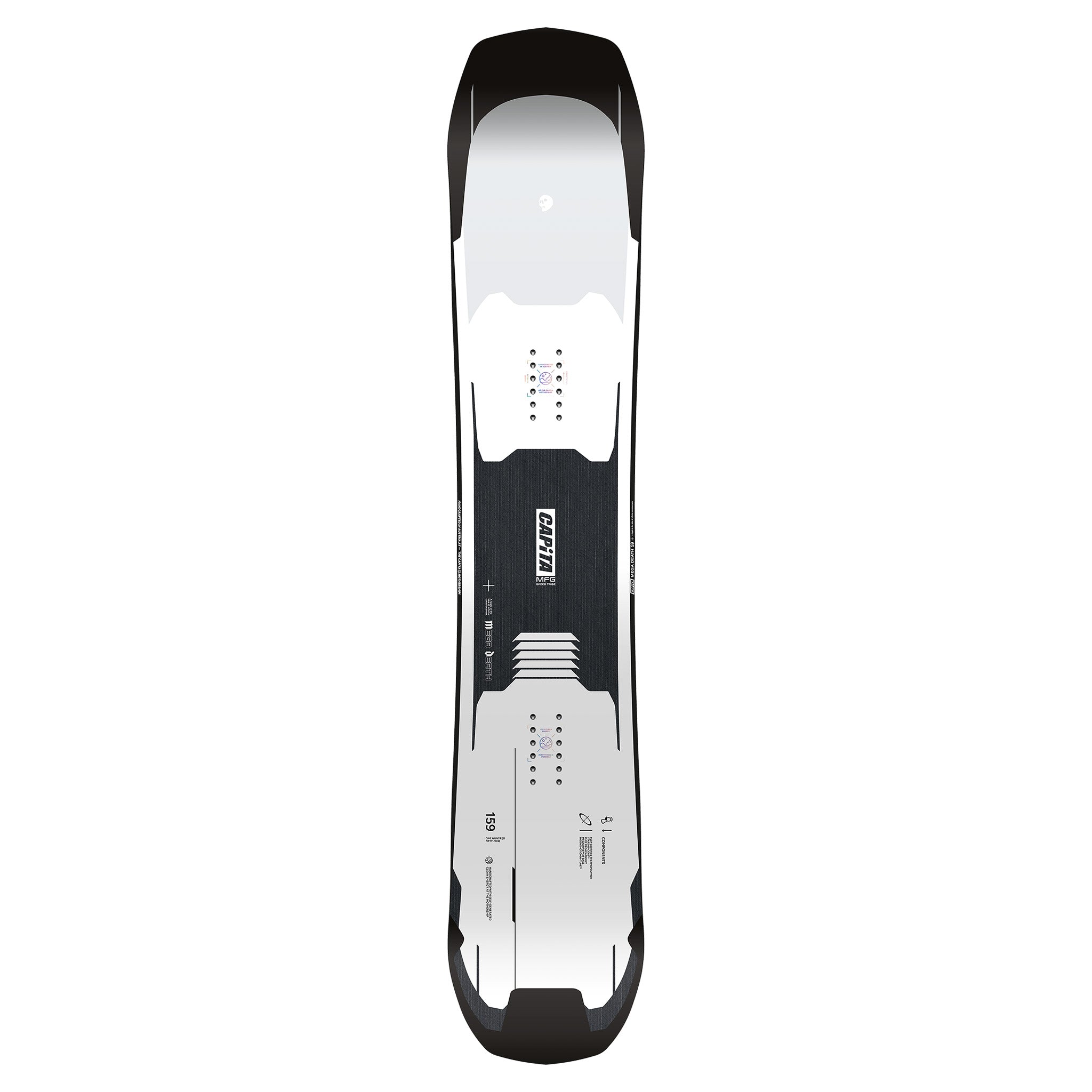 CAPiTA Mega Death Snowboard 2025 - High-Performance Freeride Snowboard for Powder & Big Mountain Riding | Perfect for Backcountry & Off-Piste Adventures