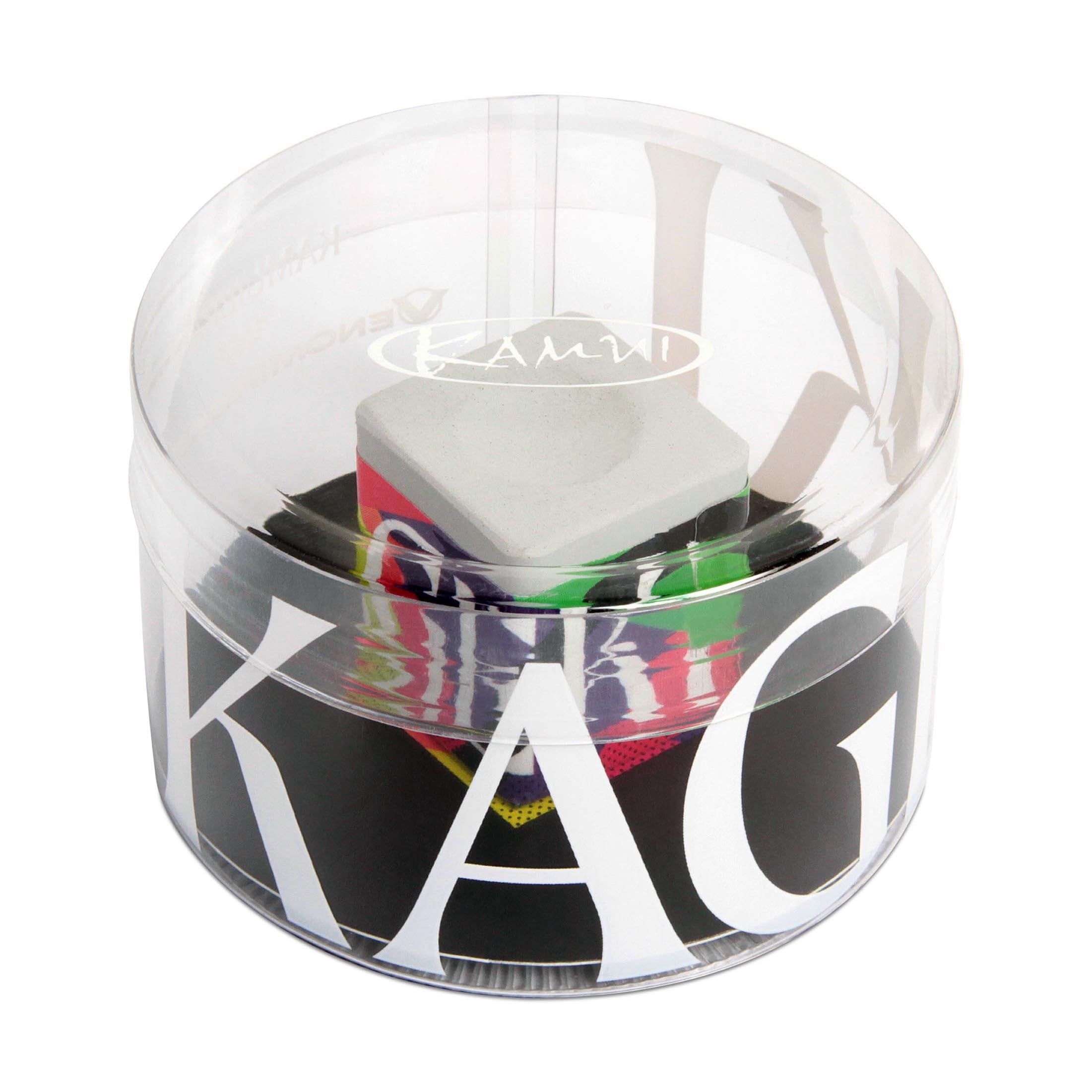 Premium Kamui Kageki Pool Cue Chalk - Grey | High-Performance Billiard Accessory for Professional & Casual Players | Perfect for Pool Halls, Home Game Rooms & Tournament Play