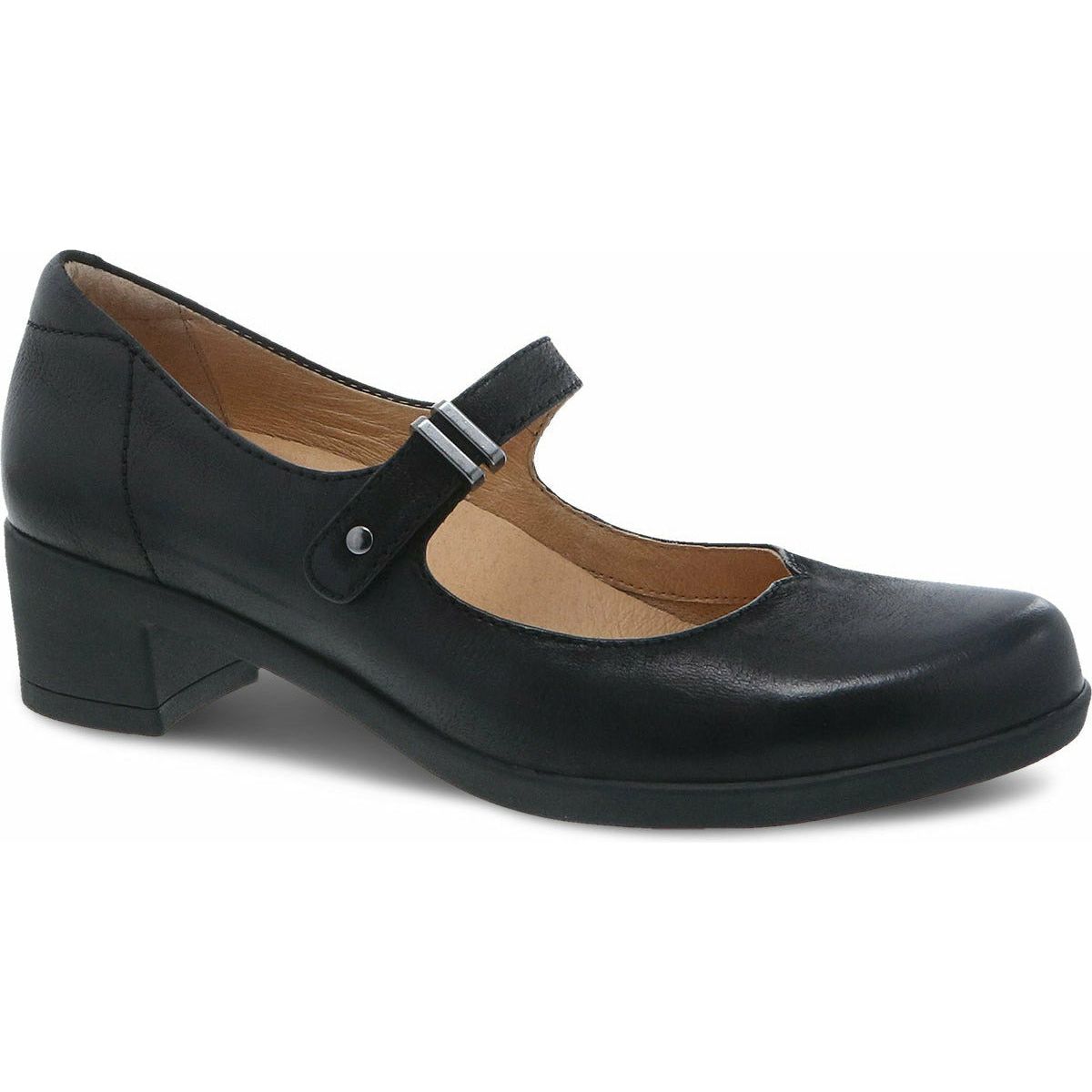 DANSKO CALLISTA Women's Comfortable Slip-On Shoes - Burnished Nubuck Leather Clogs for Nurses, Teachers & Healthcare Workers - Perfect for Work, Walking & All-Day Wear