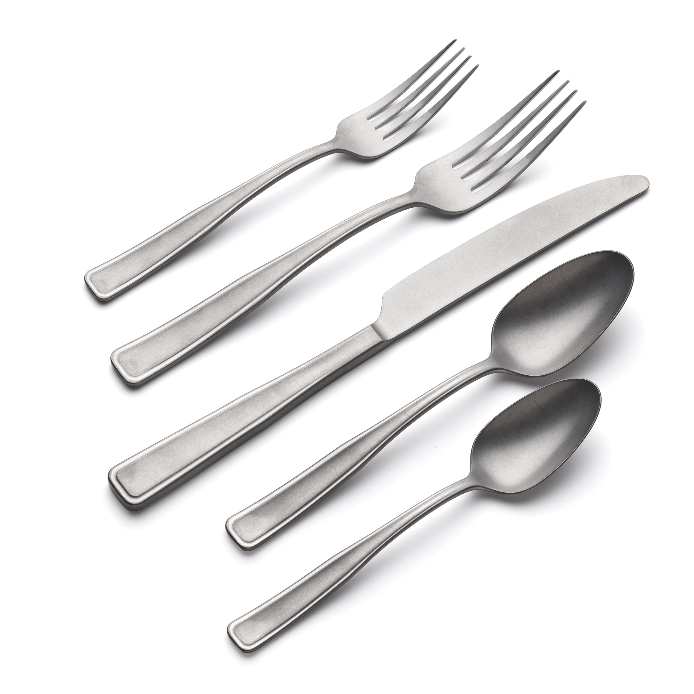 Reid Vintage 20-Piece Stainless Steel Flatware Set - Elegant Silverware for Formal Dining, Dinner Parties & Holiday Gatherings