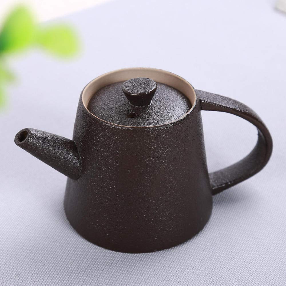 Premium Ceramic Teapot Set - 7-Piece Kung Fu Tea Set with Flat Teapot for Black Tea, Home Tea Ceremony, Gift & Dropshipping - Perfect for Afternoon Tea, Chinese Tea Culture Experience & Zen Home Decor
